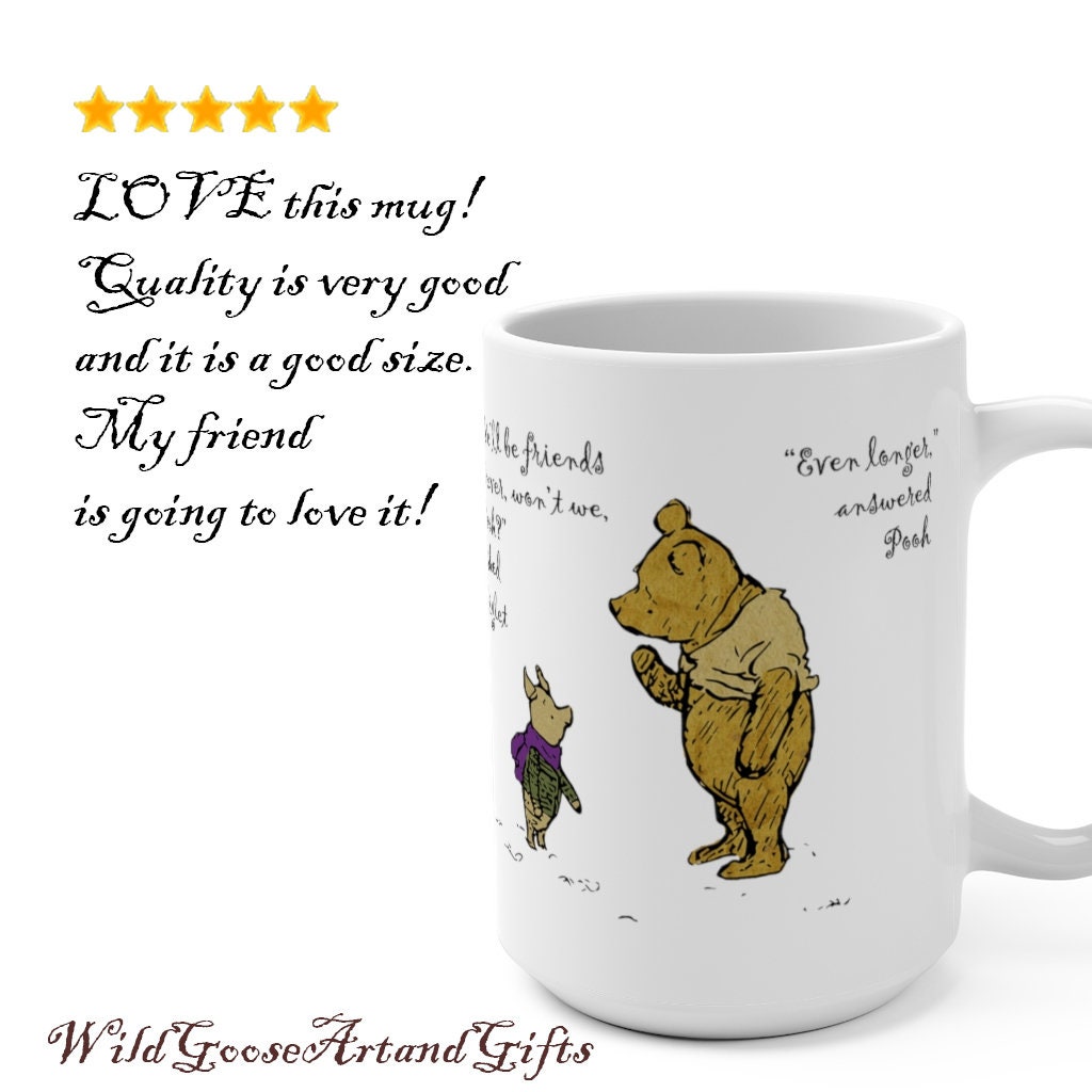 Best Friends Personalized Gift for Best Friend Custom Coffee Mug Making  Memories Having Fun Pooh Quotes Gift for College Graduate S1228 