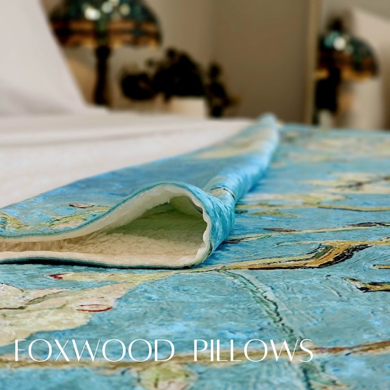 Light turquoise throw blanket sale
