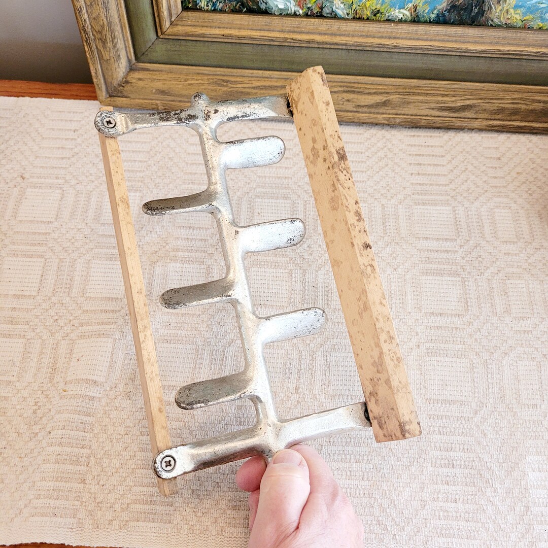 Ice Cream Maker, Paddle Only, Vintage, Antique, Metal and Plated