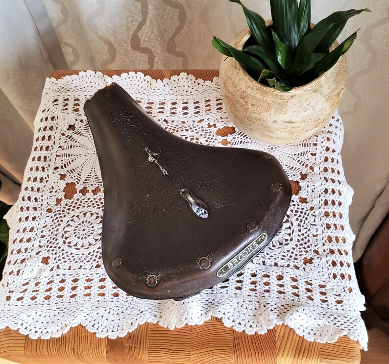 brooks leather bicycle seat