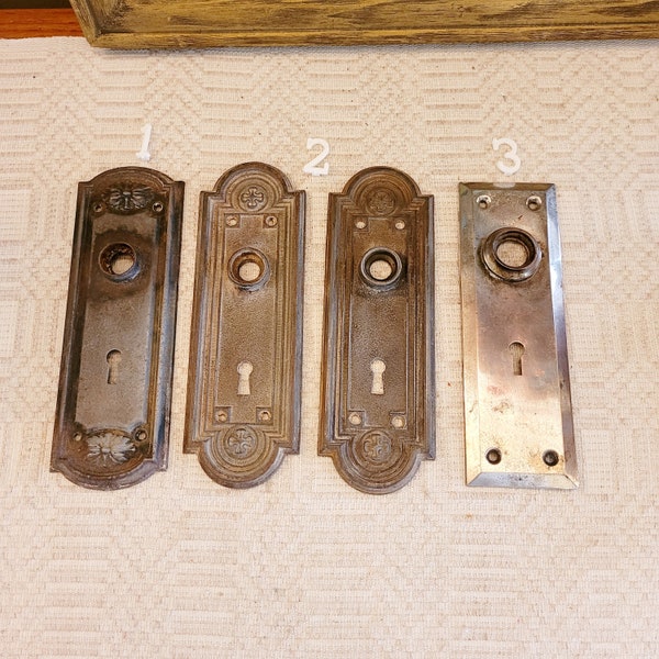 Antique Door Knobs and Plates Etsy
