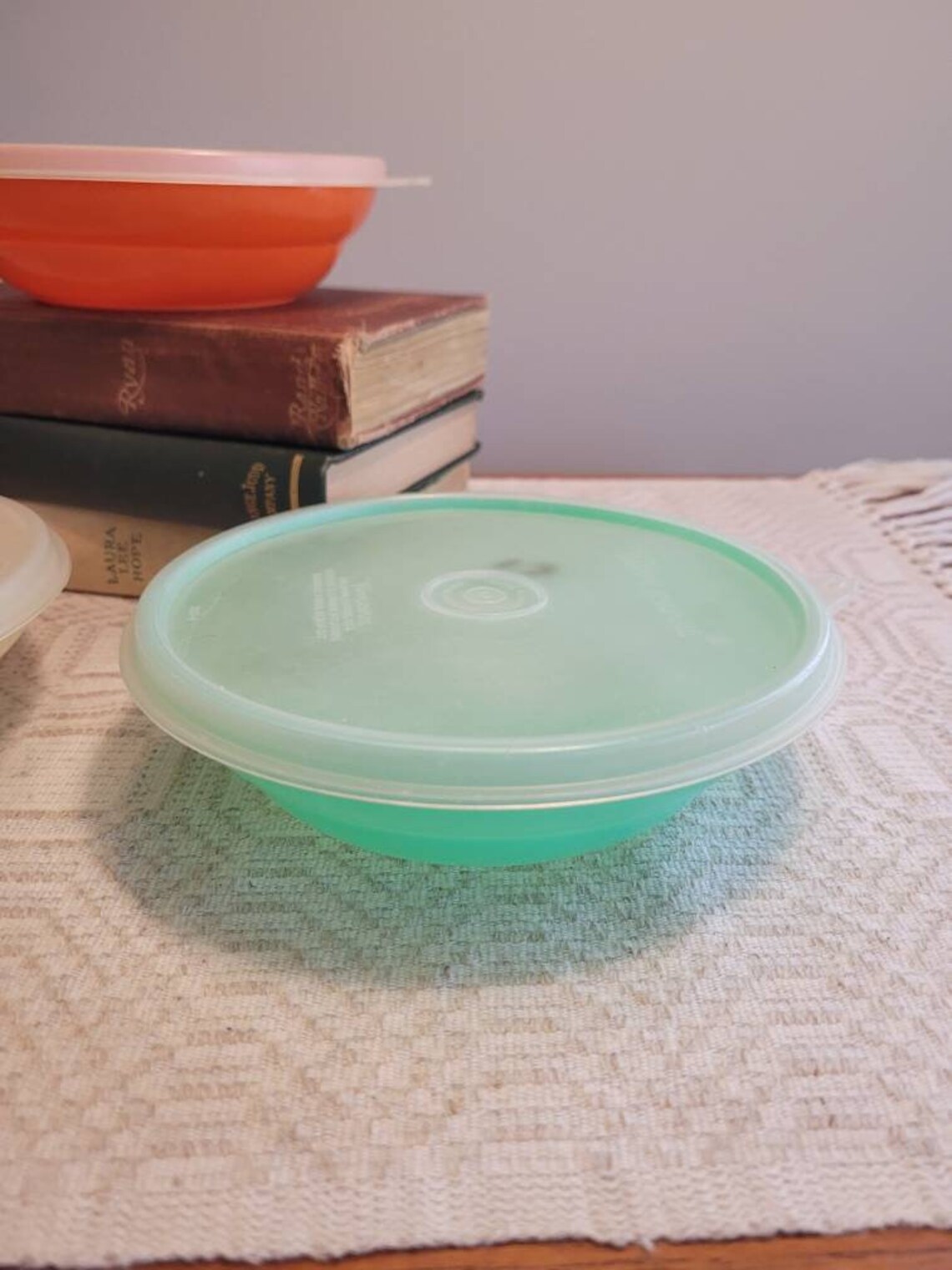 Tupperware Cereal Bowls With Lids 155 Set of 3 Plastic Etsy