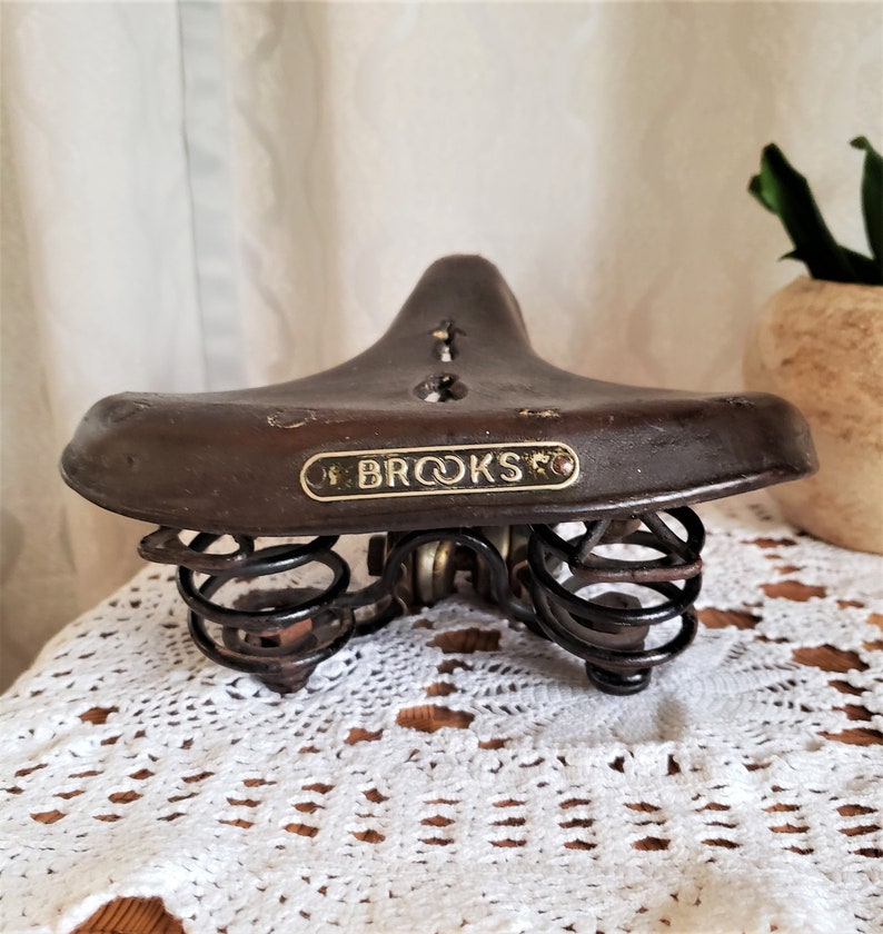 brooks leather bicycle seat
