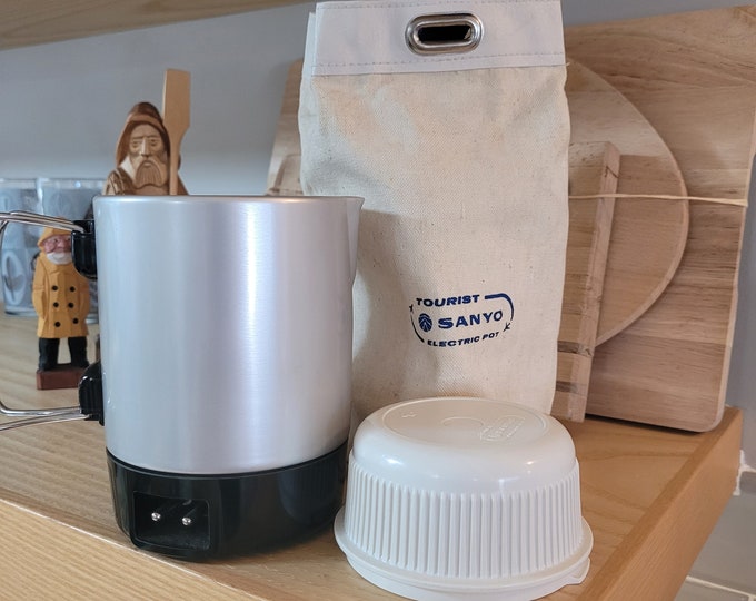 SANYO Tourist Electric Pot, Travel Kettle, Hotel Rooms, Camping, Dorms