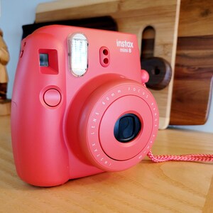 Fujifilm Instax Mini Instant Camera, With Original Box, Raspberry