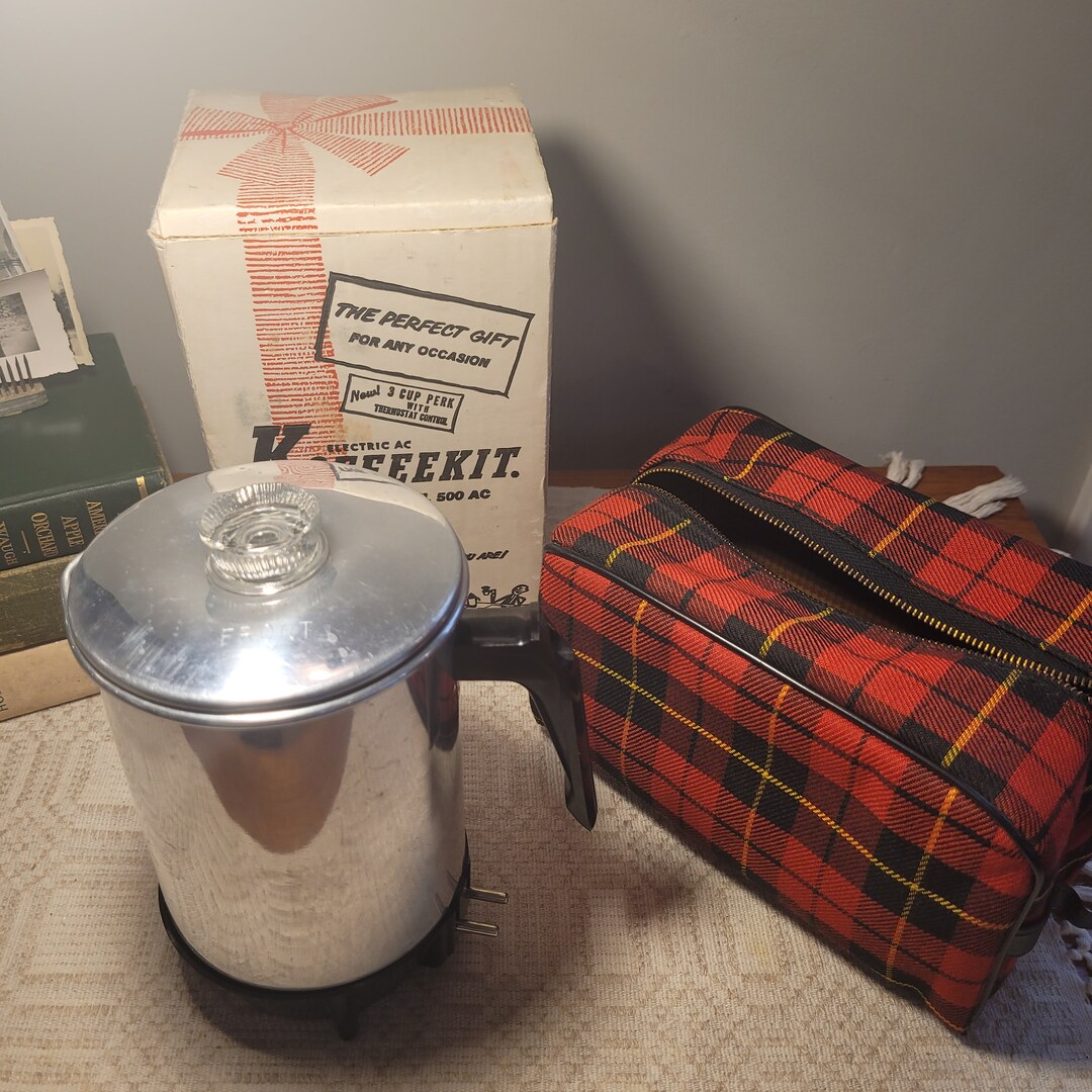 Koffeekit, Vintage KEEFE Coffee Maker, Instant Hot Water, Electric