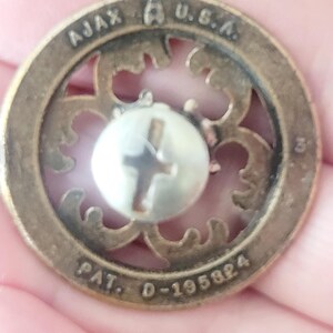 Runde Messingknöpfe und Griffe, Schriftrollenmuster, einzigartige Designs, verschiedene Marken Bild 9