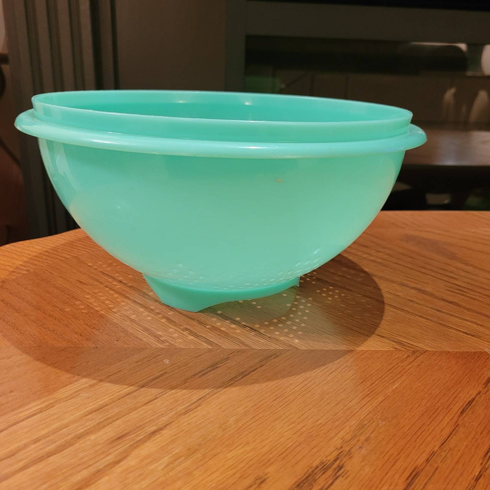 Jadeite Tupperware Colander Vintage With Lid Strainer Etsy