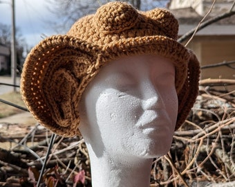 Space Merchant Hat Crochet Pattern