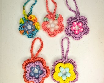 Flower bead Charm