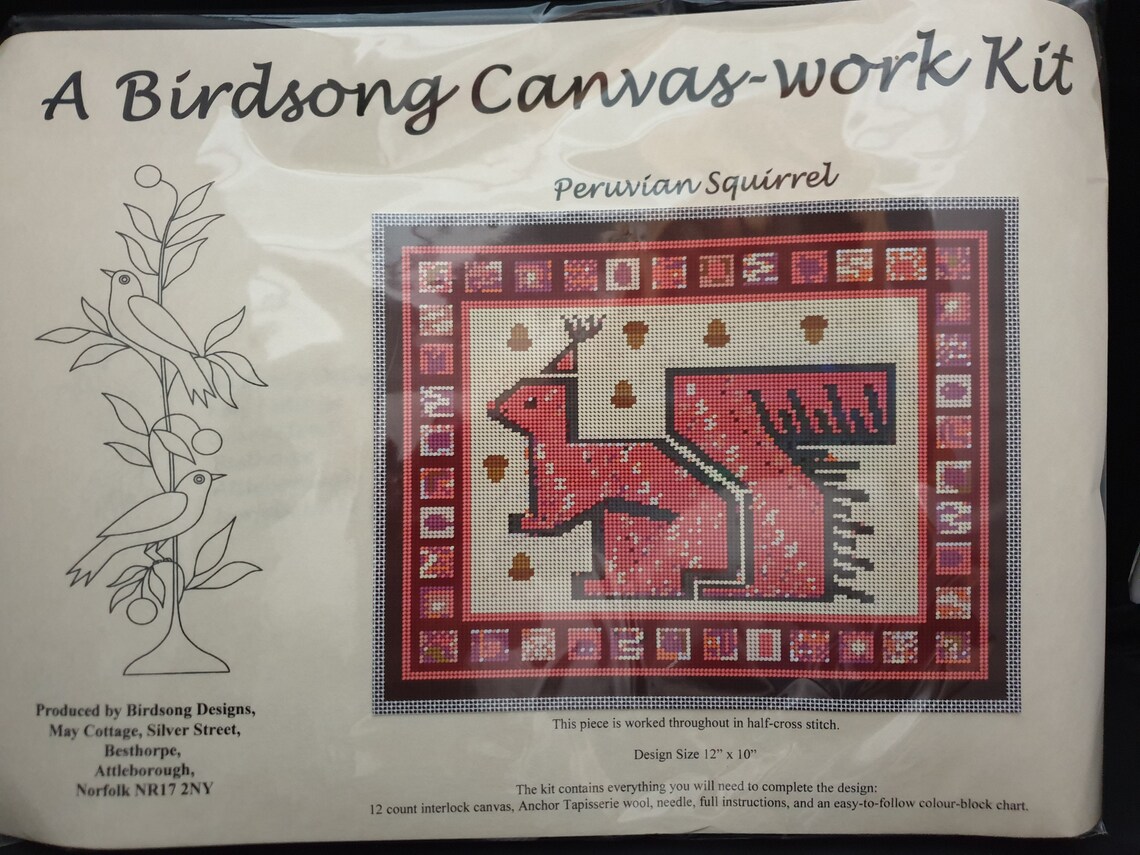 Canvas Tapestry Kit Etsy