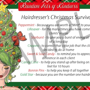 Hairdresser’s Christmas Survival Kit