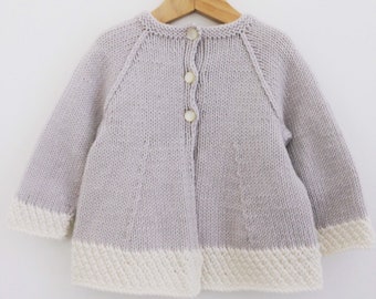 Baby Cardigan KNITTING PATTERN