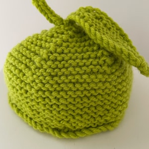 Baby Hat Knitting Pattern, Apple Hat