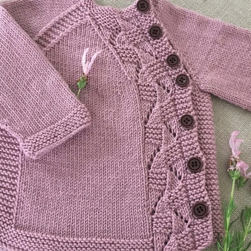 Baby Cardigan Knitting Pattern - Etsy