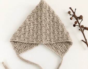 Baby Hat Knitting Patterns: Pixie Hat (PDF Pattern) - English only