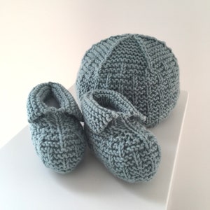 Strickmuster, Baby-Booties und Mütze, Baby-Booties Strickmuster, Mütze Strickmuster