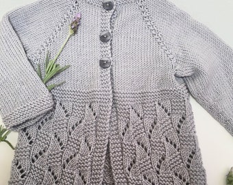 Baby Cardigan Knitting Pattern