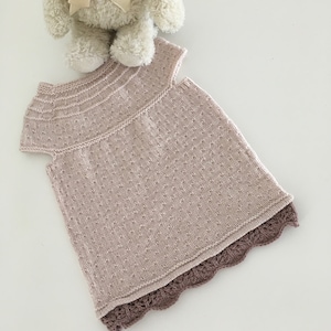 Baby Dress KNITTING PATTERN