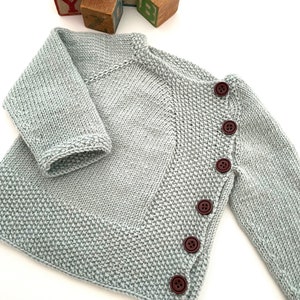 KNITTING PATTERN, Baby Cardigan, Preemie