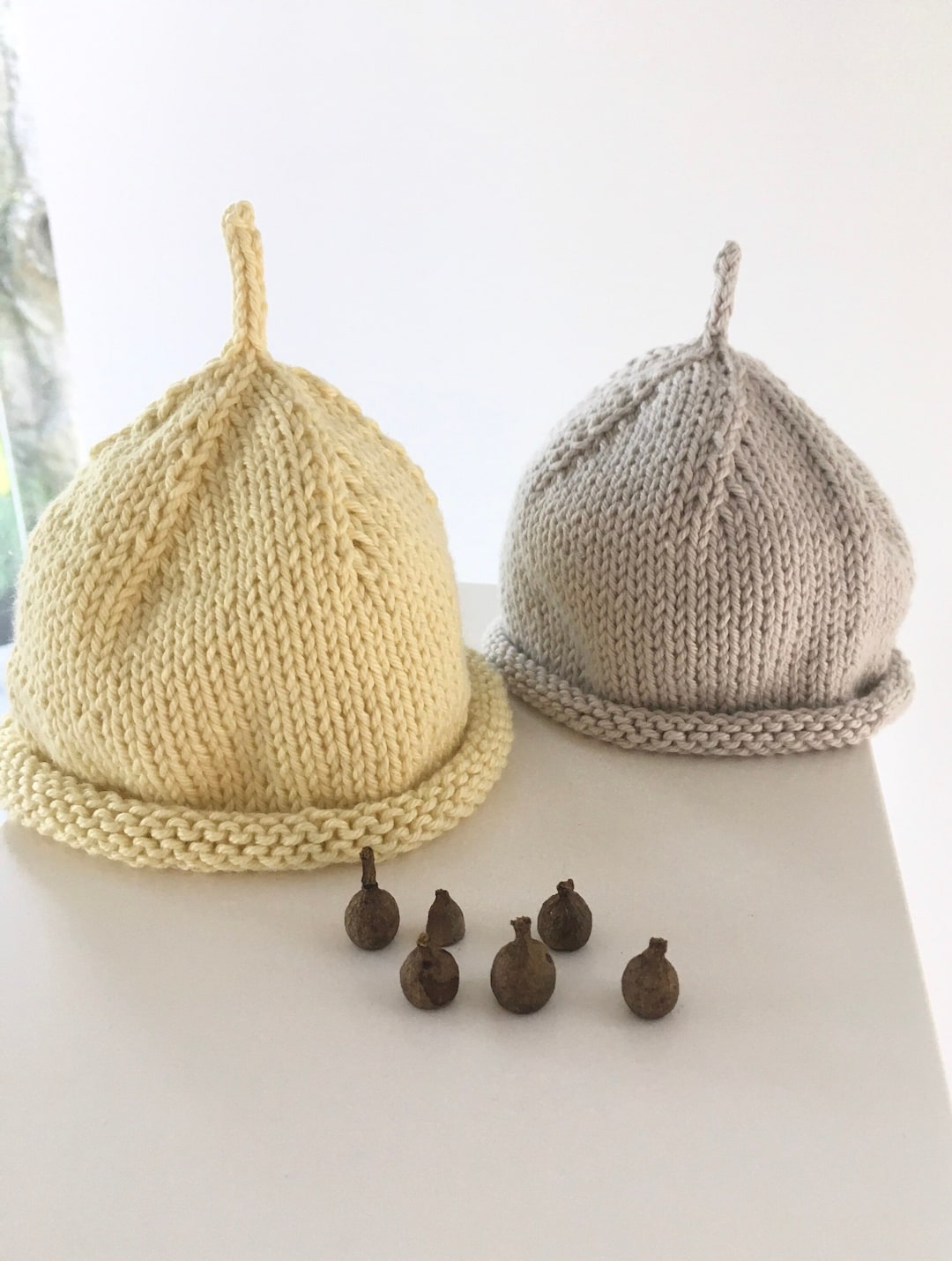 patchwork pattern KNIT hat | NKNIT