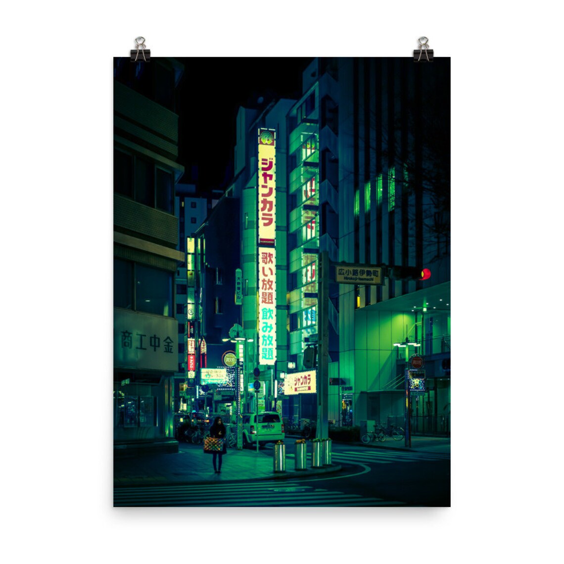 Wall Art Tokyo Neons Etsy