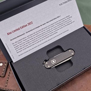 Victorinox Alox Classic Limited Edition 2022 58 mm Swiss Army Tool Collectable