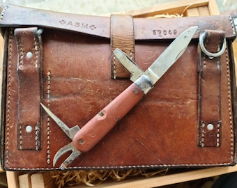 1910s Wenger Delemont 1908 Model made before 1921 Original Swiss Army Tool Soldier