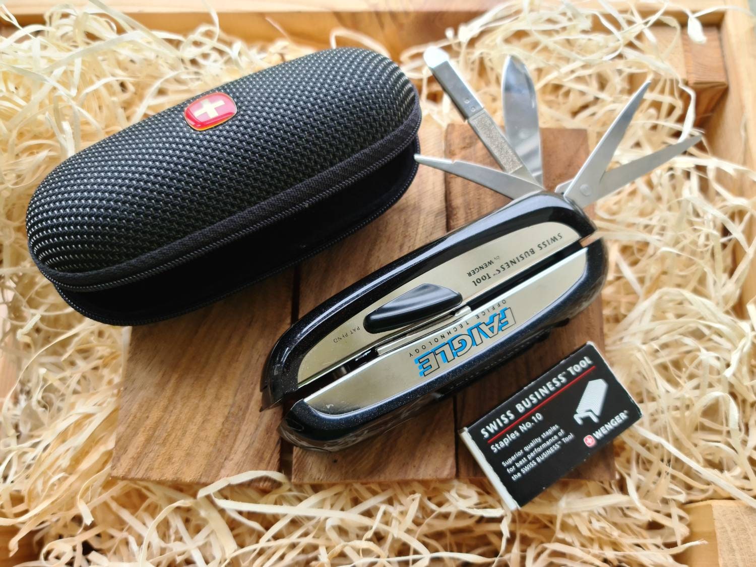 Wenger Swiss Business Tool Stapler Rare Highly Collectable Swiss
