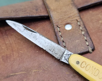 Vintage Wenger 1900s 3 face Matterhorn Gentleman's models 82 mm Antique Swiss Army Tool Extremely Rare