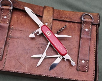 Vintage Victorinox Salesman Very Rare Retired Model 84 Mm Swiss Army Tool Etsy