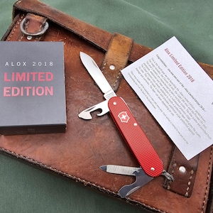Victorinox Limited Edition 2018 Alox Cadet 84 mm Swiss Army Tool Collector Piece