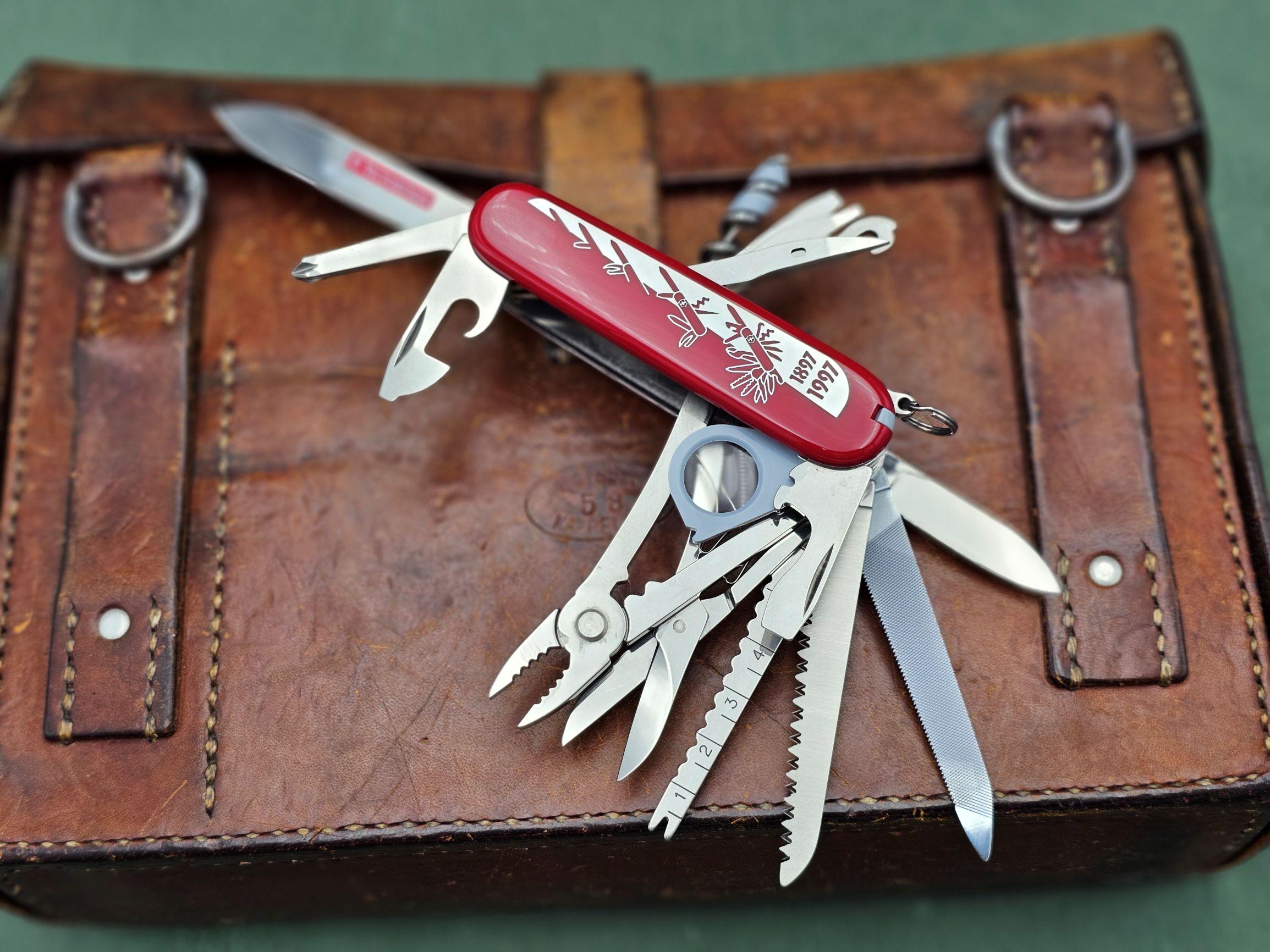 Vintage Discontinued Victorinox Swisschamp Officers SAK 100th Anniversary Special Edition Swiss Army Tool NIB Rare Collectable Etsy