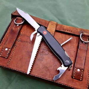 Wenger Ranger Mountaineer Vintage Retired 125 mm Large Swiss Army Serrated Tool rare