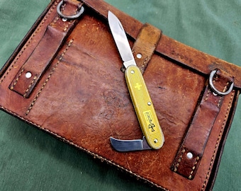 Vintage Victorinox Alox Pruner Old Cross Gold Alox Retired Model Swiss Army Tool 93 mm