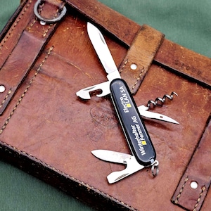 Vintage Victorinox Tourist model 84mgm Swiss Army Tool Swiss Advertising