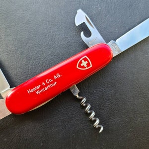 使用品　オールド　ビクトリノックス　スーベニアタイプ　ELINOX　エリノックス　シングル　ブレード　アルミボディ Victorinox Camper Vintage Elinox Swiss Army Knife 70's | eBay