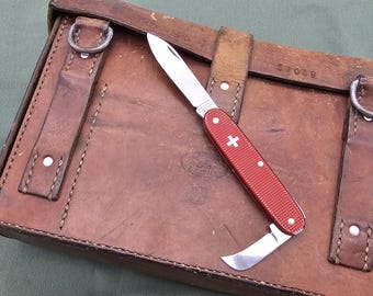 Vintage Victorinox Old Cross Alox Pruner Retired Model Swiss Army Tool 93 mm Rare