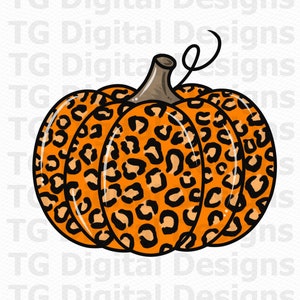 Pumpkin PNG, Leopard Pumpkin PNG, Orange Leopard Pumpkin, Fall Pumpkin, Pumpkin Sublimation, Pumpkin Leopard Print, Pumpkin Digtal File