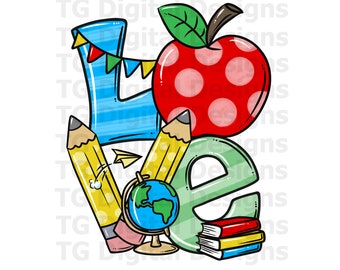 Back To School Png Etsy