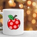 Apple PNG, Polka Dot Apple PNG, School Apple PNG, Apple Clipart, Apple ...