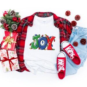 Christmas Joy PNG, Christmas Lights PNG, Christmas Joy Shirt Design