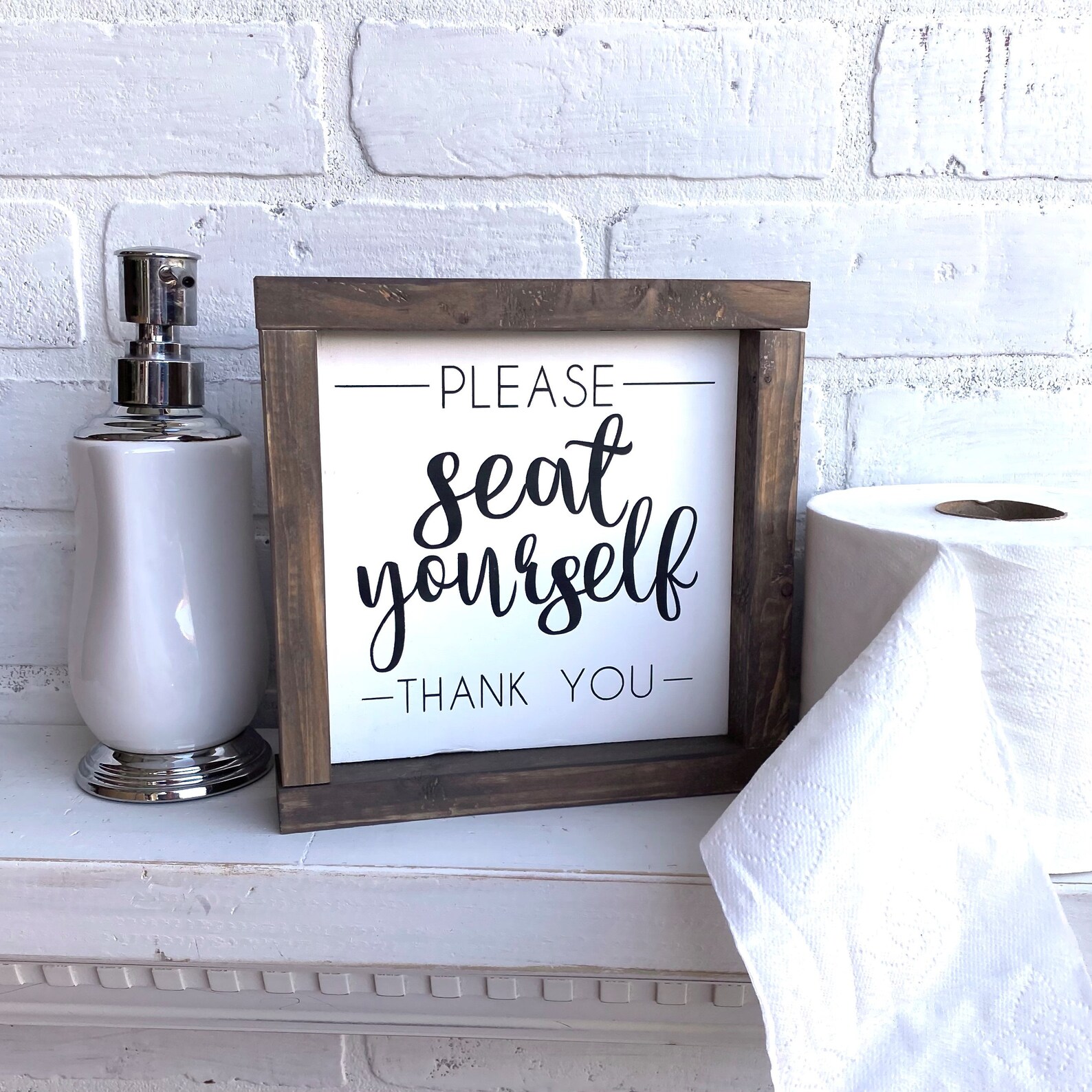 Please Seat Yourself