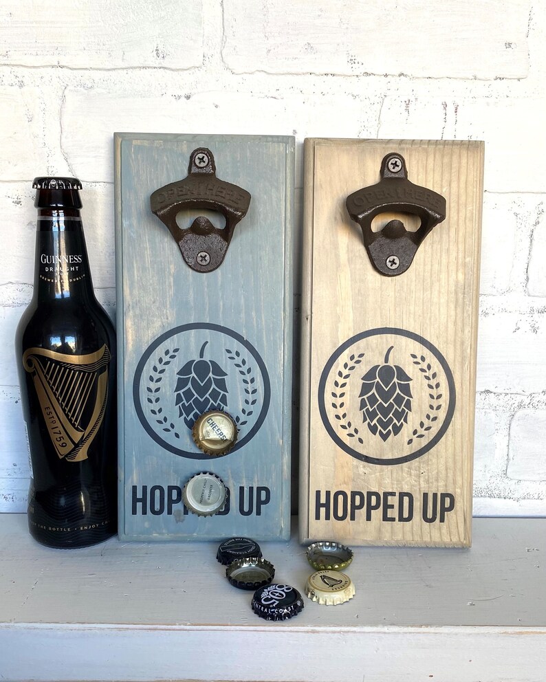 Hopped Up Bottle Opener - Magnetic Bottle Opener