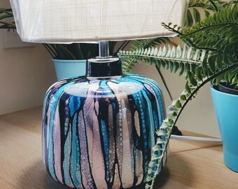 Ceramic table lamp | Etsy Bottle and Ceramic Table Lamp Kit