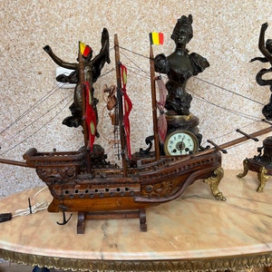 Wooden Sailing Ship Model Ship Belgium