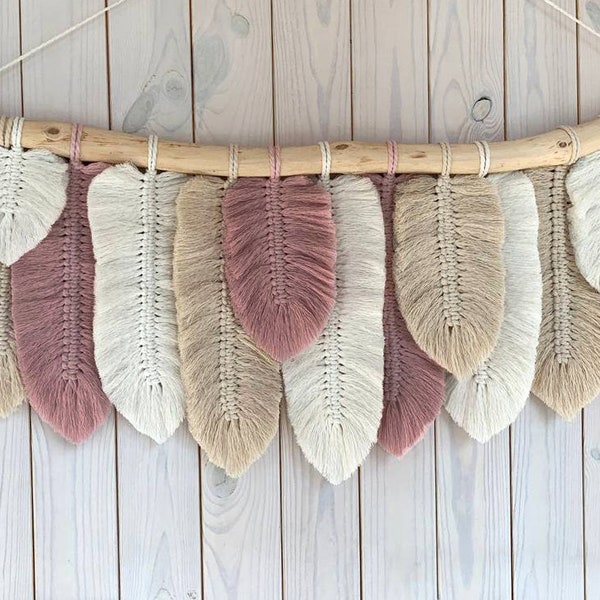 Pink Feather Tree Etsy