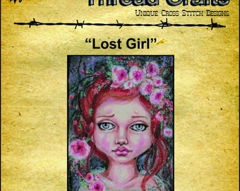 Lost Girl Cross Stitch Pattern