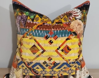 Designers Guild Christian Lacroix Frida Santa Arlequin Cushion Cover 55x55 cm