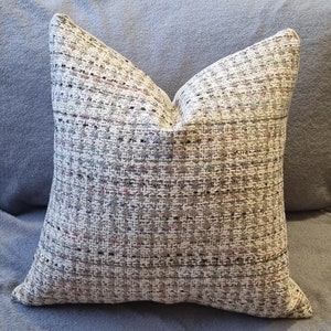 Designers Guild Scarlati Blossom fabric & Omega Velvet Cushion Cover 45x45 cm